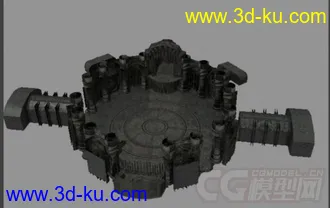3D打印模型暗黑血统地下挑战场景的图片