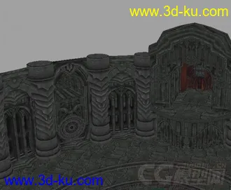 3D打印模型暗黑血统地下挑战场景的图片