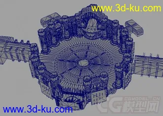 3D打印模型暗黑血统地下挑战场景的图片
