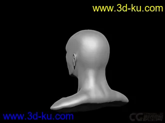 zbrush雕刻人头模型的图片