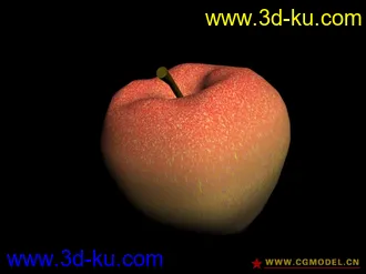 3D打印模型平时练手苹果的图片