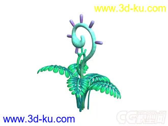 高山蕨模型的图片