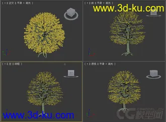 枯树模型的图片