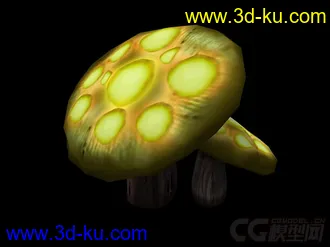 蘑菇模型的图片