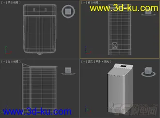 波轮洗衣机模型2的图片