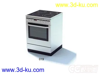 电磁炉带消毒柜模型的图片
