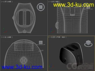 多士炉模型跳式烤面包机模型2的图片