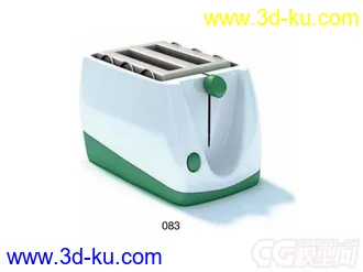 多士炉模型跳式烤面包机模型4的图片