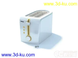 多士炉模型跳式烤面包机模型9的图片