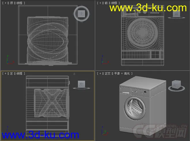 滚筒洗衣机模型2的图片3