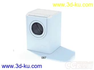 滚筒洗衣机模型9的图片
