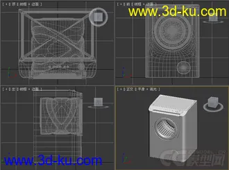 滚筒洗衣机模型9的图片