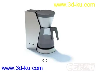 咖啡壶模型的图片