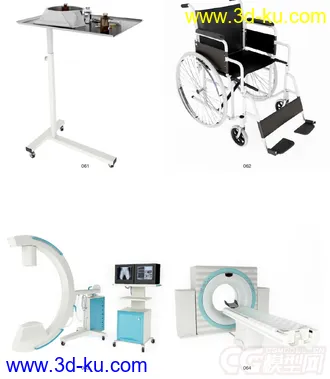 3D打印模型医疗器械合集（带材质贴图）的图片