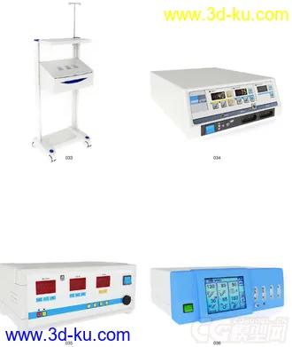 3D打印模型医疗器械合集（带材质贴图）的图片