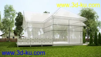 3D打印模型室外建筑场景模板合集（带材质贴图）的图片