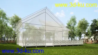 3D打印模型室外建筑场景模板合集（带材质贴图）的图片
