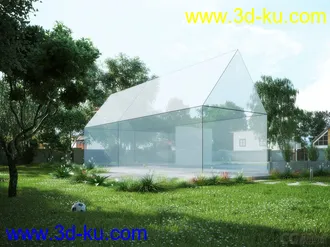 3D打印模型室外建筑场景模板合集（带材质贴图）的图片
