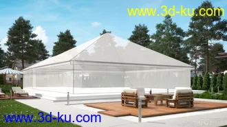 3D打印模型室外建筑场景模板合集（带材质贴图）的图片