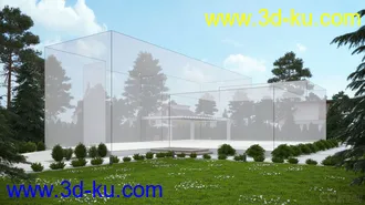 3D打印模型室外建筑场景模板合集（带材质贴图）的图片