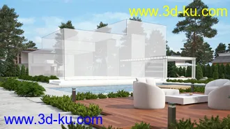 3D打印模型室外建筑场景模板合集（带材质贴图）的图片