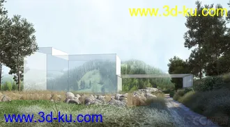 3D打印模型室外建筑场景模板合集（带材质贴图）的图片