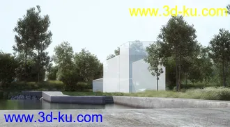 3D打印模型室外建筑场景模板合集（带材质贴图）的图片
