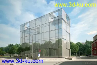 3D打印模型室外建筑场景模板合集（带材质贴图）的图片