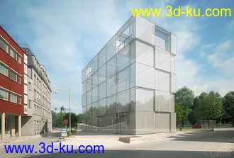 3D打印模型室外建筑场景模板合集（带材质贴图）的图片