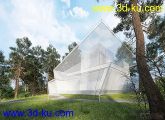 3D打印模型室外建筑场景模板合集（带材质贴图）的图片
