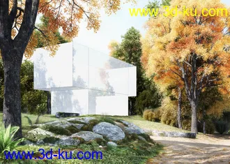 3D打印模型室外建筑场景模板合集（带材质贴图）的图片