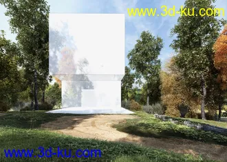 3D打印模型室外建筑场景模板合集（带材质贴图）的图片
