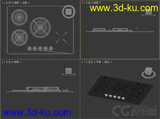 燃气灶模型3的图片