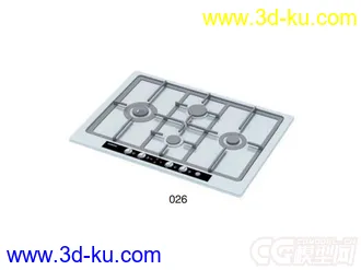 燃气灶模型4的图片