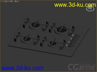 燃气灶模型6的图片