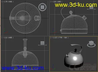 热水壶模型的图片