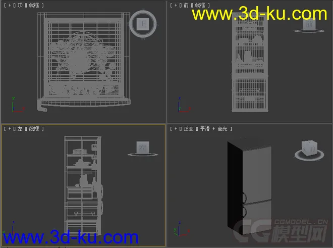 双门冰箱模型2的图片3