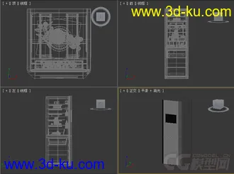 双门冰箱模型4的图片