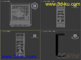 双门冰箱模型5的图片