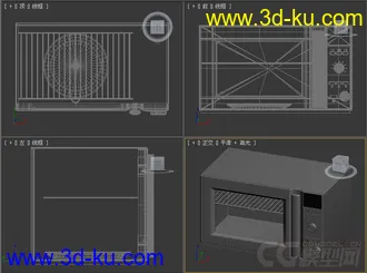 微波炉光波炉模型2的图片
