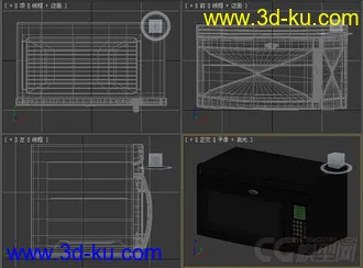 微波炉光波炉模型3的图片