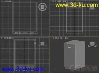 消毒柜模型烤箱模型2的图片