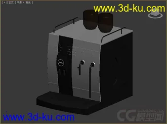 饮料机咖啡机模型的图片