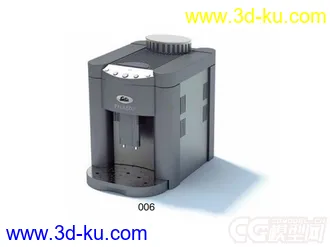 饮料机咖啡机模型2的图片