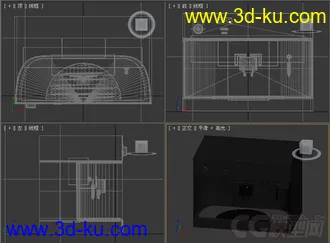 饮料机咖啡机模型4的图片