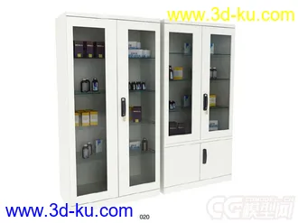 医院药品收纳柜子模型的图片