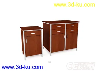医院木柜子模型的图片
