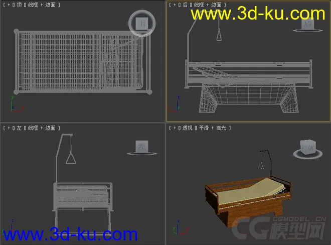 医院木床模型2的图片2