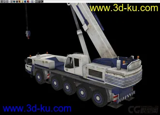 3D打印模型吊车的图片