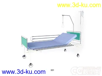 医院床铺模型的图片